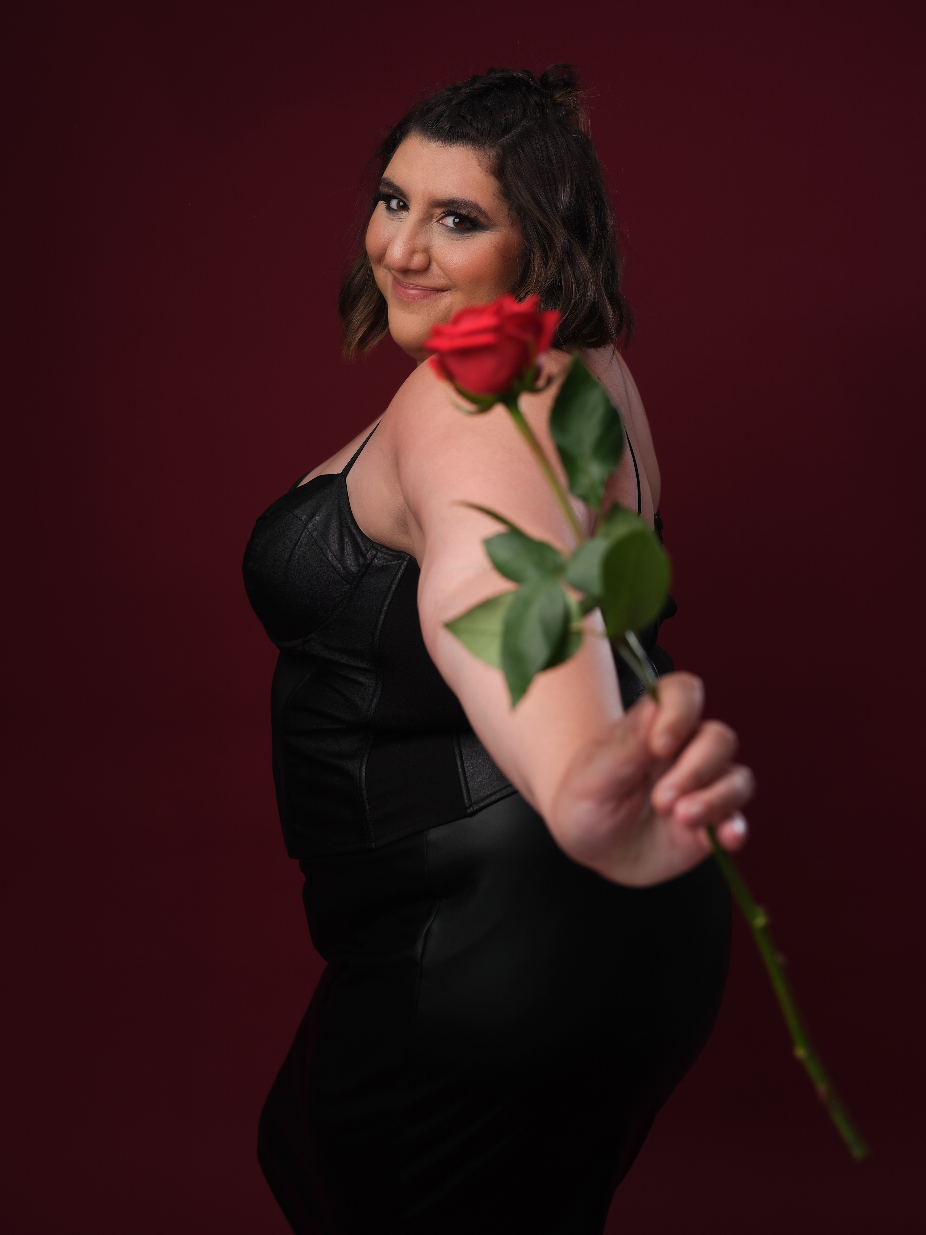 Leyla the Healer smiling at the camera